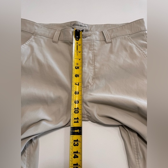 Eddie Bauer Travex Pants Mens 35x32 Horizon Guide Chino Nylon Outdoor Hiking - Picture 9 of 11